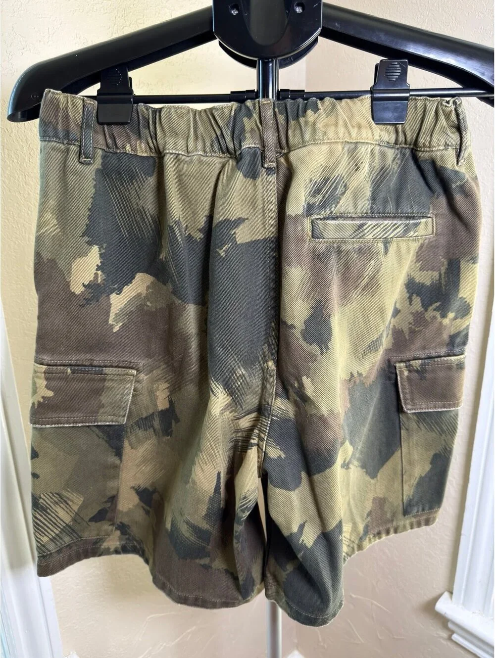 The Kooples Military‎ Camouflage Cargo Shorts EU 38 US Medium NWT $245